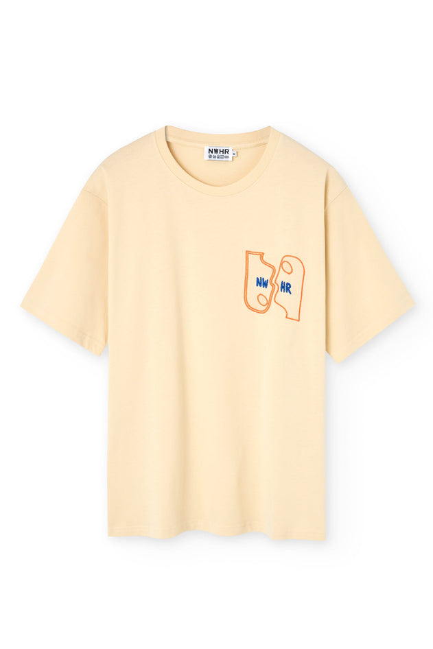 Heads T-Shirt Beige