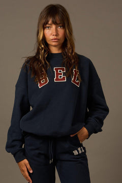 Varsity Sweatshirt Navy