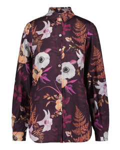 Chloe Button-up Shirt Secret Lily Purple