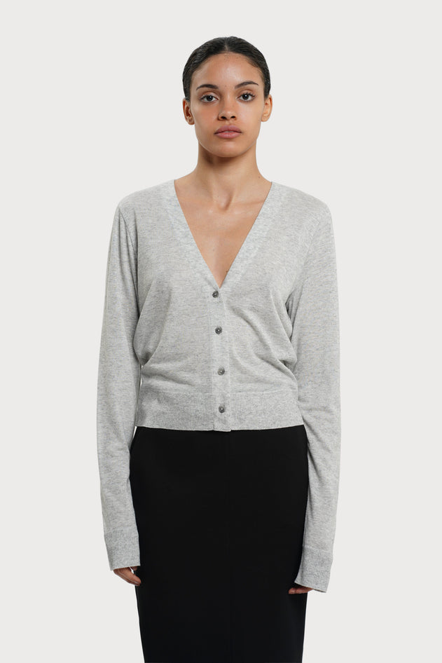 Cica Cardigan Grey Melange - IVALO.COM