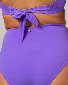 Highwaist Bikini Briefs Electric Lilac