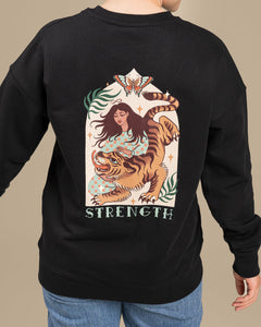 Sweatshirt Strength Black