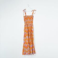 Colorful Halter Maxi Dress