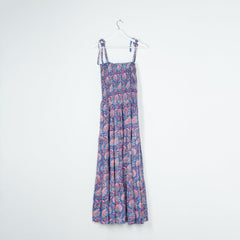 Colorful Halter Maxi Dress