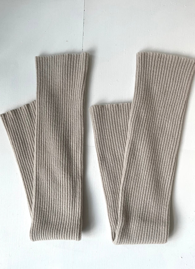 Finnö Leg Warmers Wood Grey