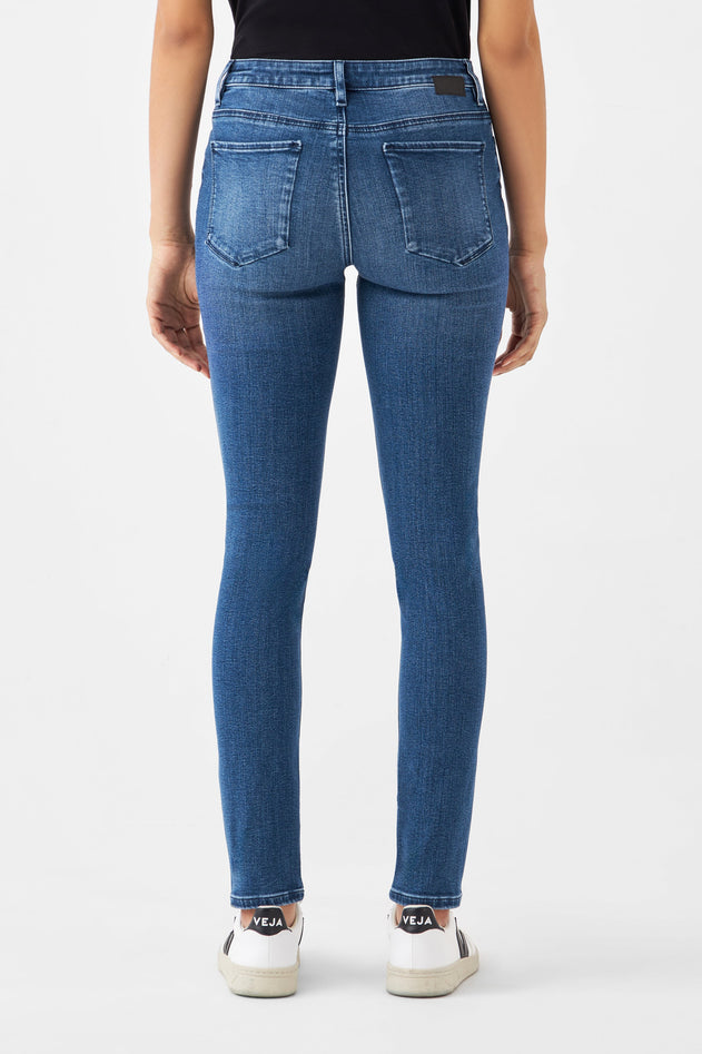 Sun Up Skinny Basic Jeans Medium Blue