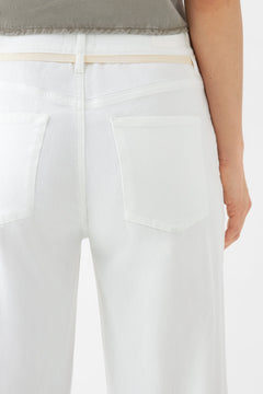 Dew Flared Pants White