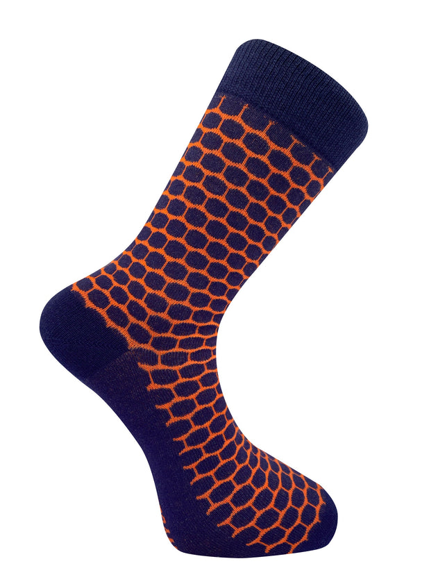 Dots GOTS Organic Cotton Socks Orange