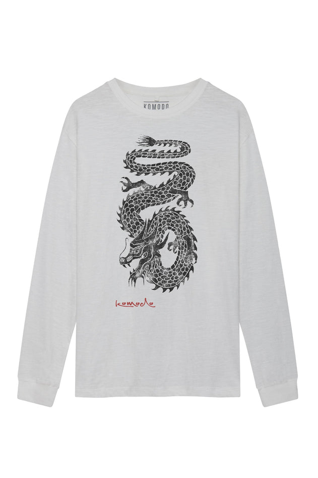Dragon Organic Cotton Tee White