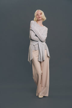 Leia Wide Pants Greige