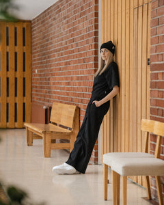 Noki Wide Pants Black