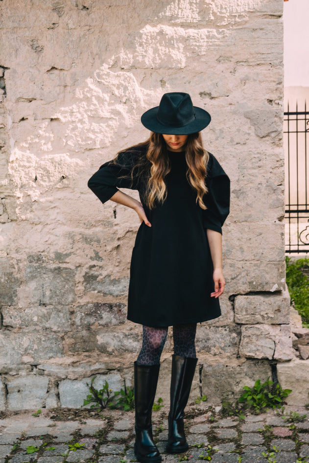 Lily Mini Dress Black