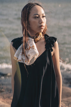 Åva Sleeveless Top Raven Black
