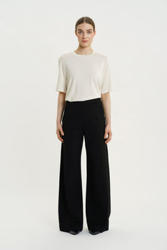 Leia Wide Pants Black - IVALO.COM