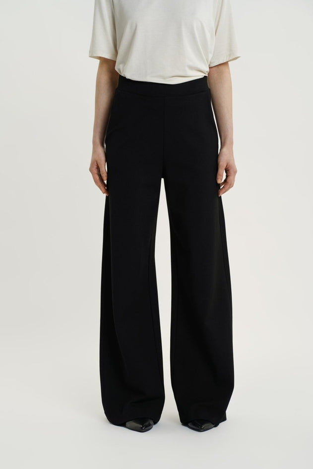 Leia Wide Pants Black - IVALO.COM