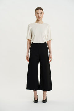 Lottie Wide Pants Black - RESIDUS - IVALO.COM