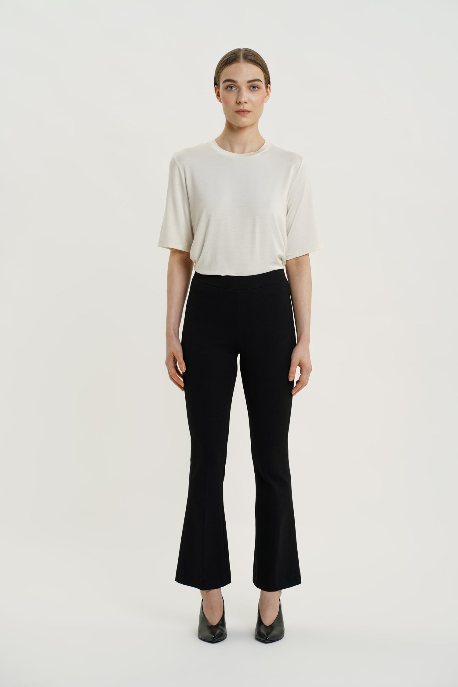 Lana Flare Pant Black