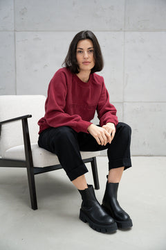 Story Of Mine Sweatshirt Bordeaux