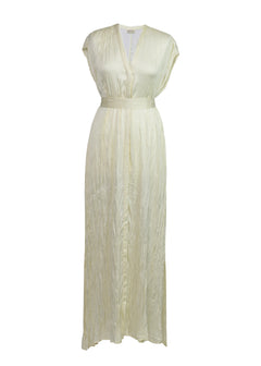 Aura Flowy Dress Baby Yellow