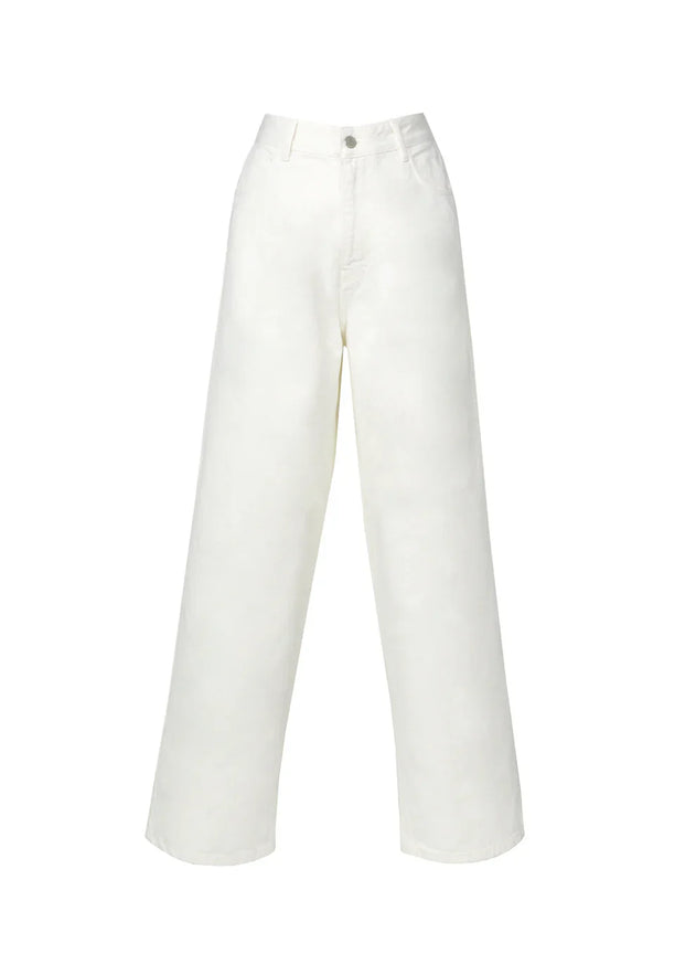 Damian Straight Fit Jeans White