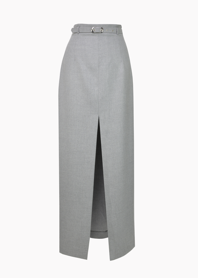 Gaia Pencil Skirt Grey