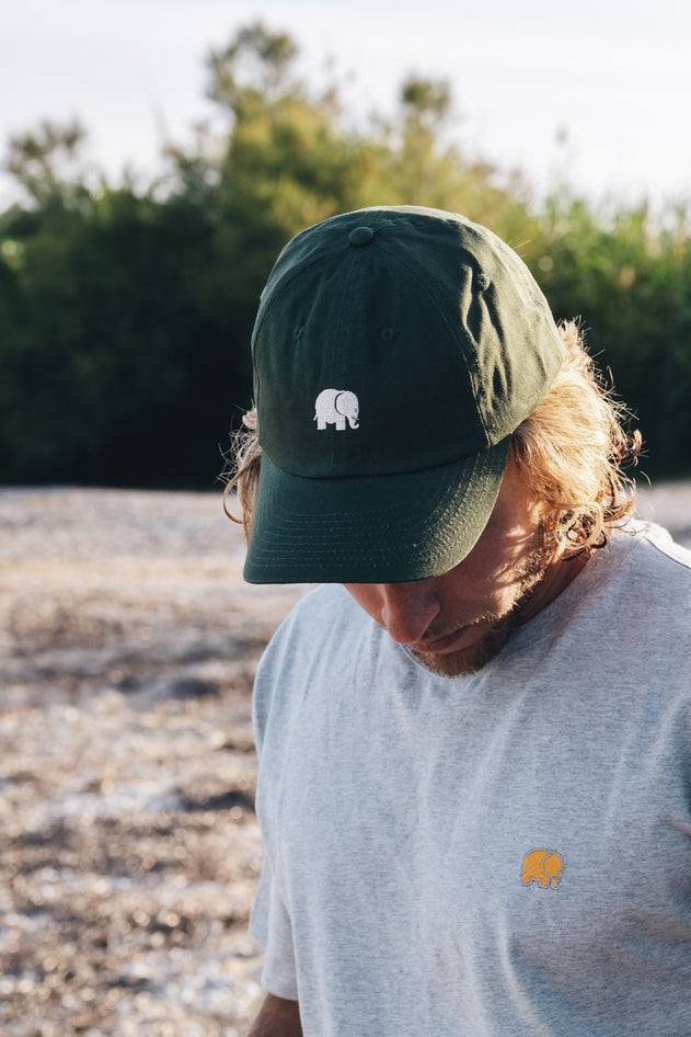 Logo Dad Cap Kombu Green