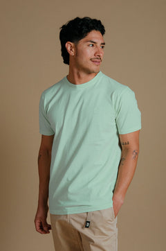 Men's Essential Pigment T-Shirt Dusty Aqua