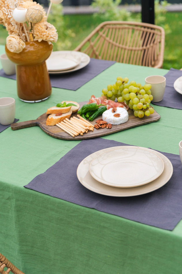 2-Pack Linen Placemats