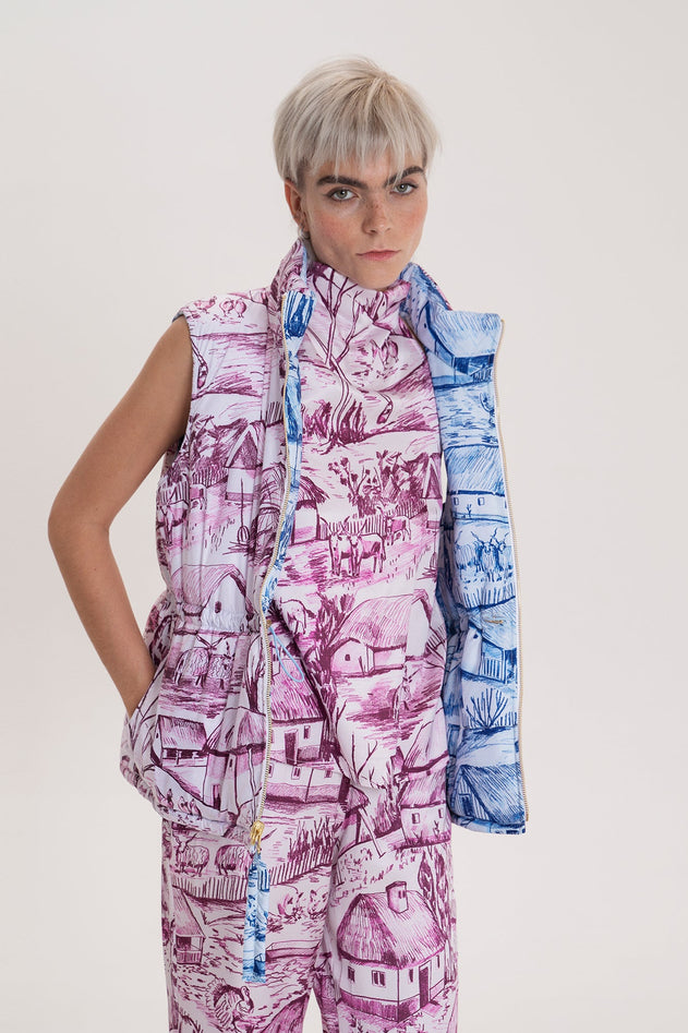 Loca Reversible Vest Farm