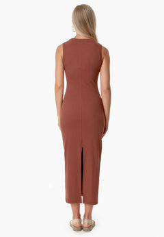 Durru Dress Coffee Brown