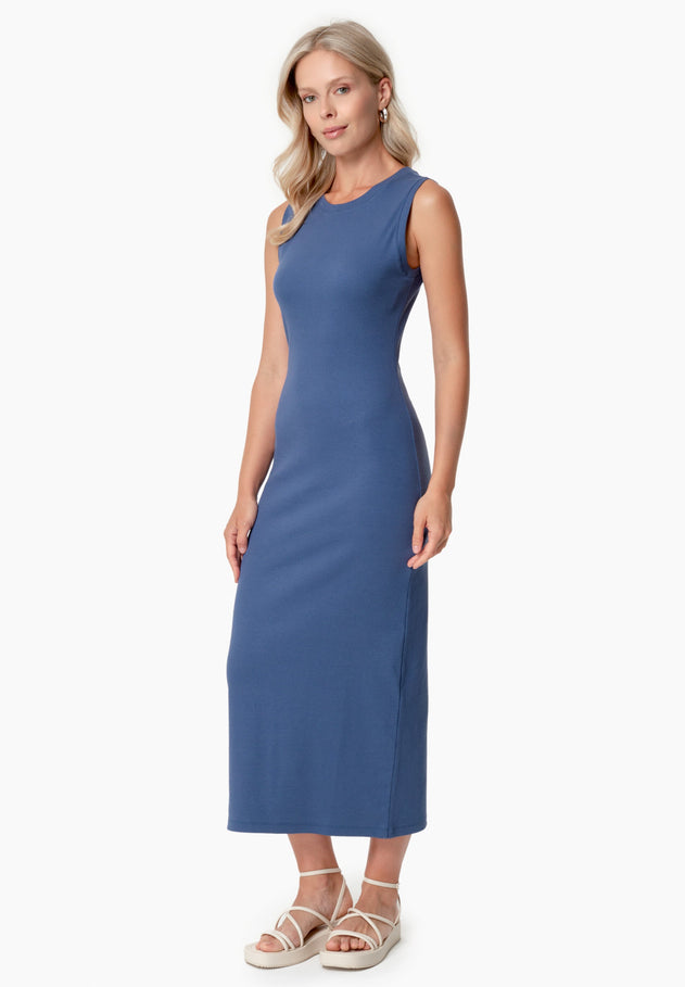 Durru Dress Light Navy