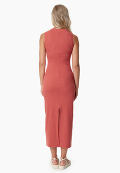 Durru Dress Red Wood