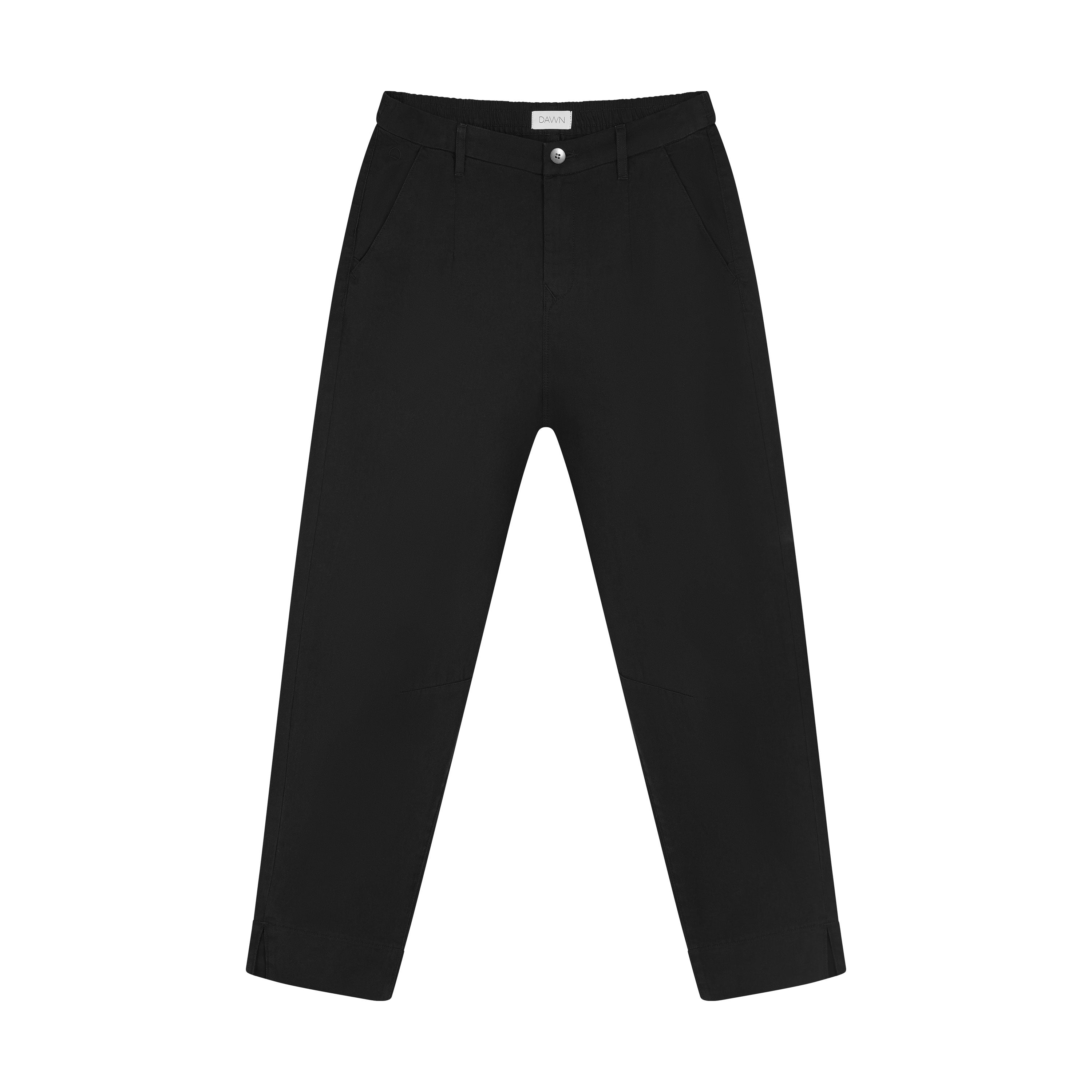 Sunshine Tapered Tencel Trousers Midnight Black – IVALO.COM