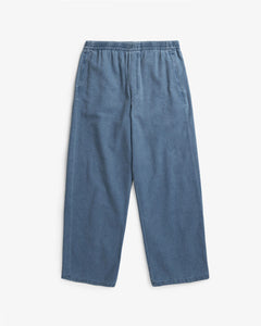 Wide Pants Washed Denim