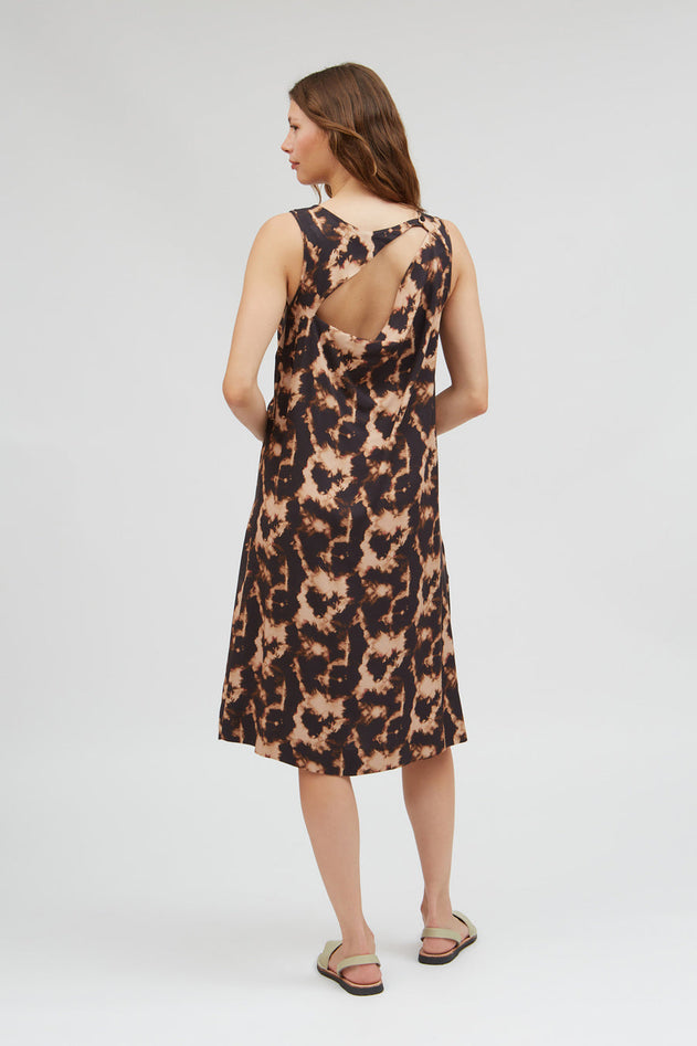 Besos Dress Tie Dye Print
