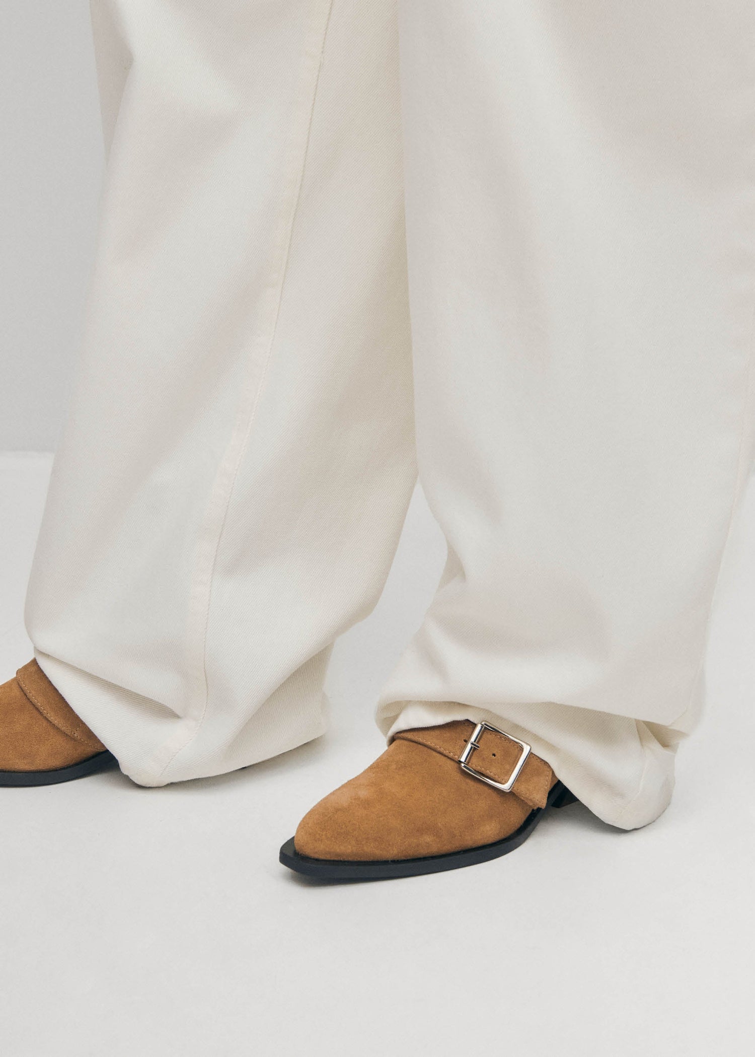 Eras Leather Ankle Boots Suede Tan