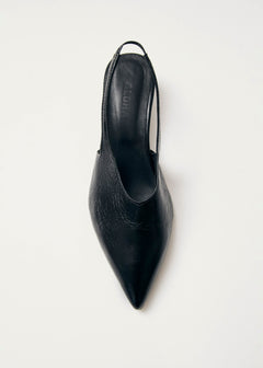 Eros Leather Pumps Black