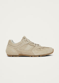 Tb.56 Leather Sneakers Suede Cream
