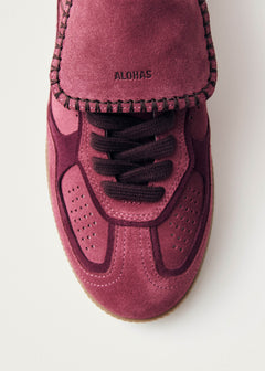 Tb.490 Club Leather Sneakers Suede Raspberry