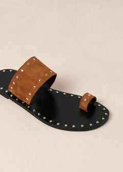 Riley Leather Sandals Brown