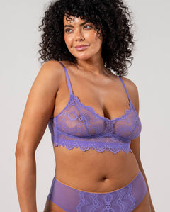 Lace Balconette Electric Lilac