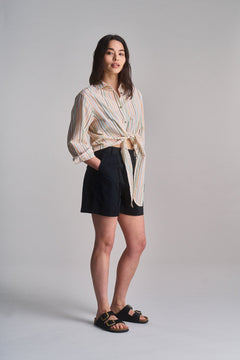 Jungle Organic Cotton Shirt Candy Stripe