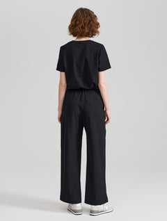 Elvi Wool Blend Pants Black