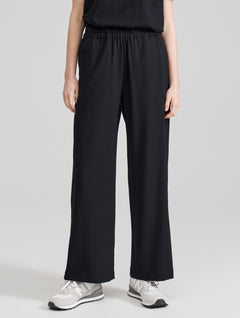 Elvi Wool Blend Pants Black