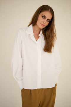 Noel Cotton Shirt White