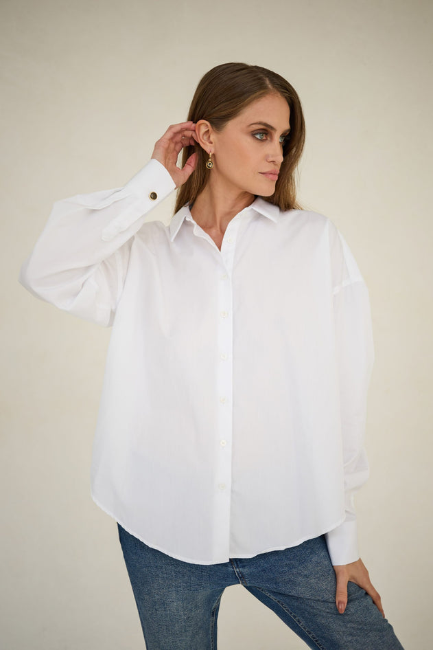 Classic Oversized Shirt White