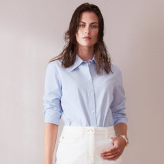 Poplin Essential Shirt Blue