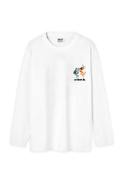 Battle Royale Long Sleeve T-Shirt White