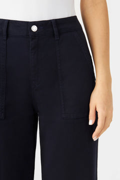 Dew Flared Worker Jeans Nightsky Navy
