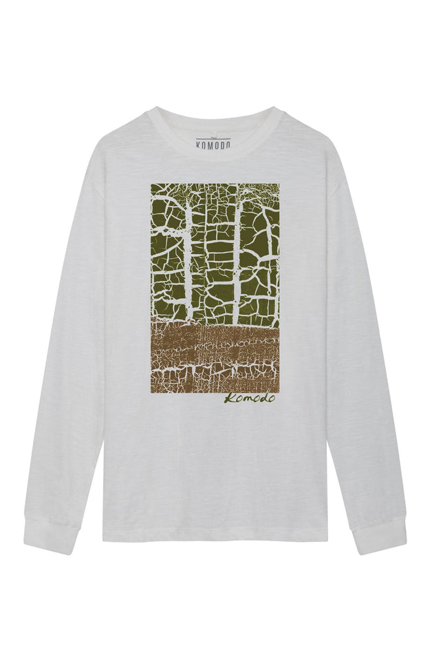 Forest Organic Cotton Tee White